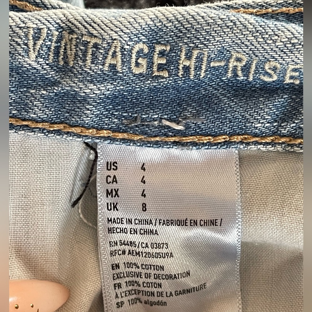American Eagle Outfitters Vintage Festival Denim Women's Shorts. Size 4 - Picture 4 of 5
